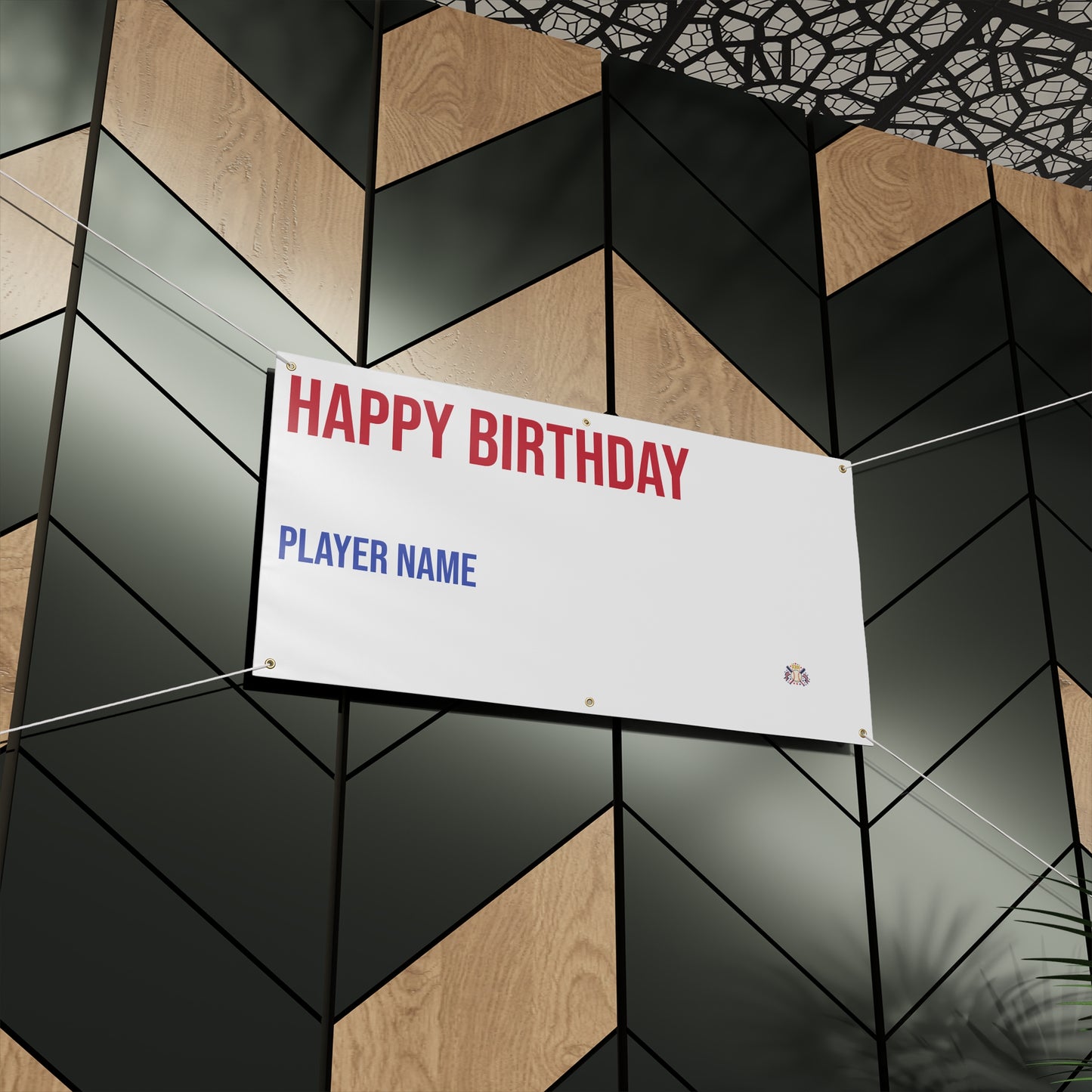 XBH Baseball & Softball Party Banner – Happy Birthday