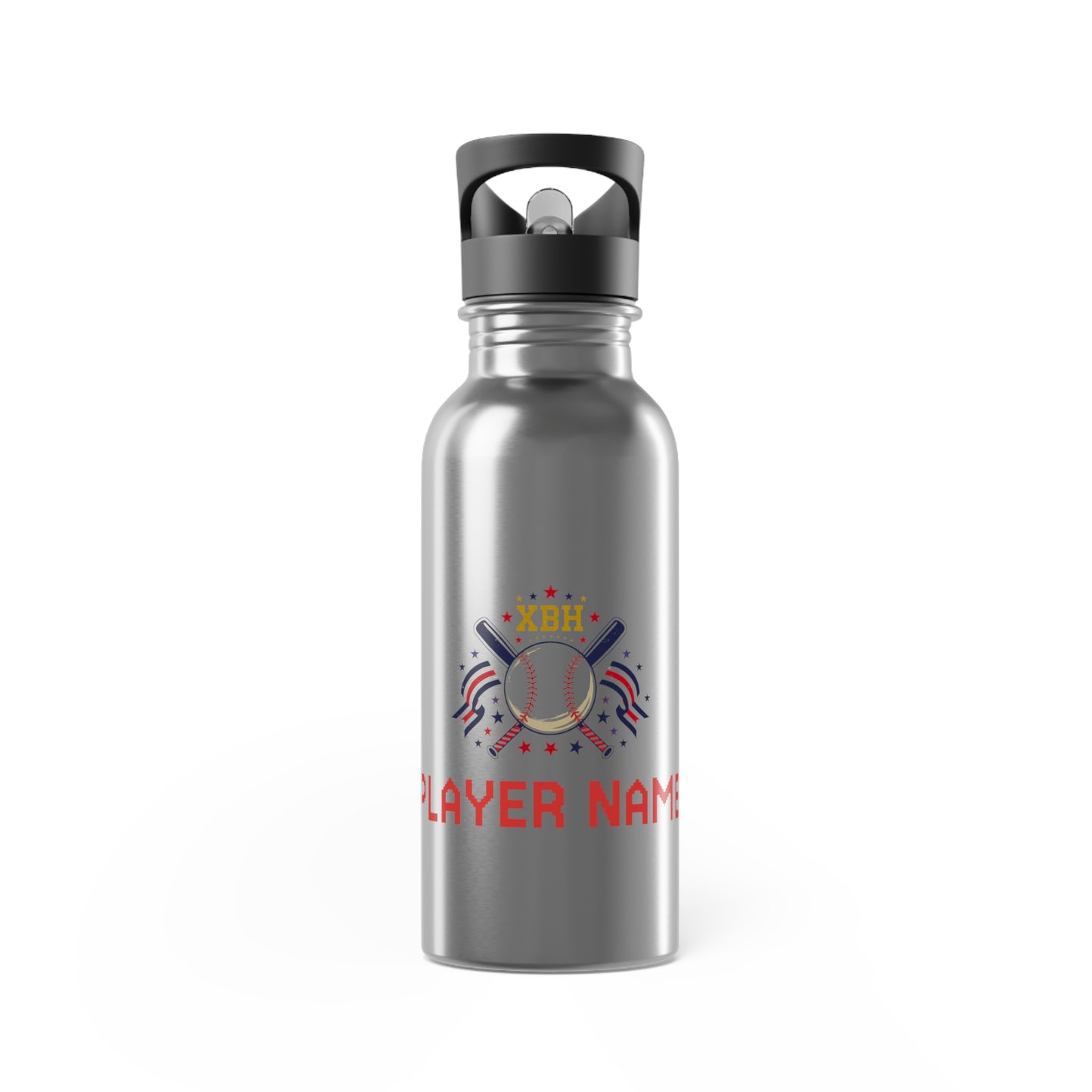XBH Personalized Baseball & Softball Water Bottle – Party Gift