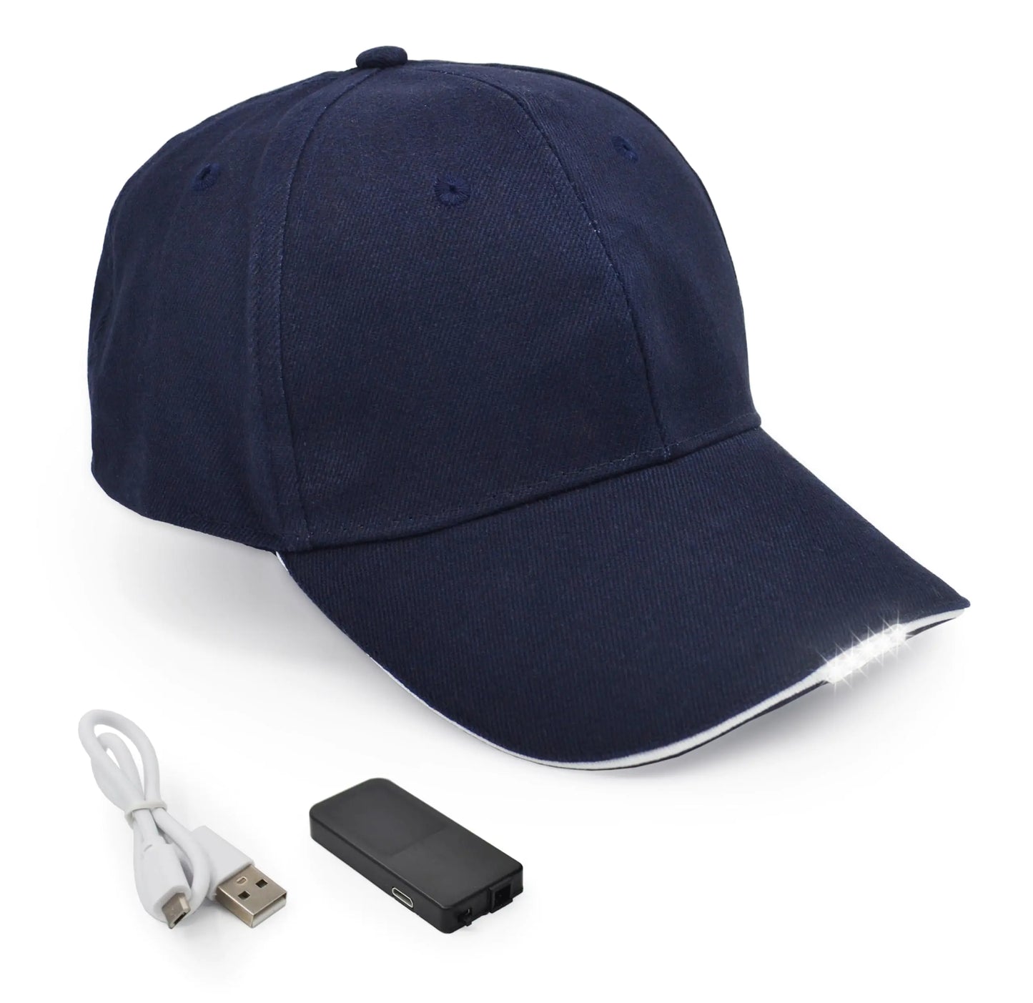 Hands Free Rechargeable LED Baseball Cap Hat