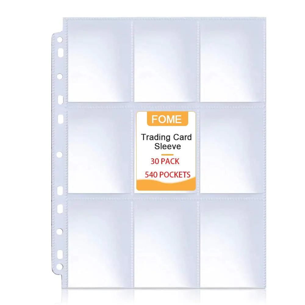 540 Pockets Baseball Card Sleeves
