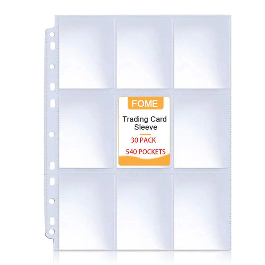 540 Pockets Baseball Card Sleeves