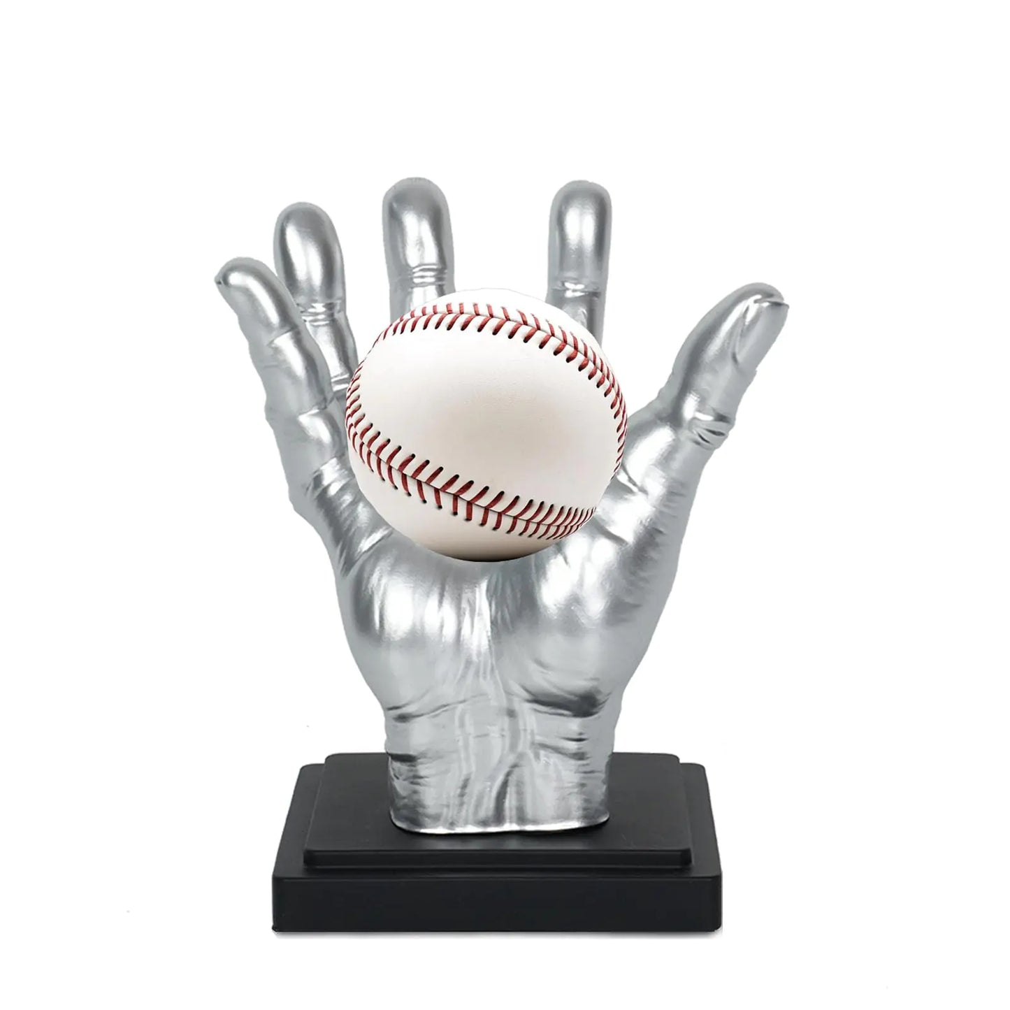 Hand-Shape Design Baseball Display Stand