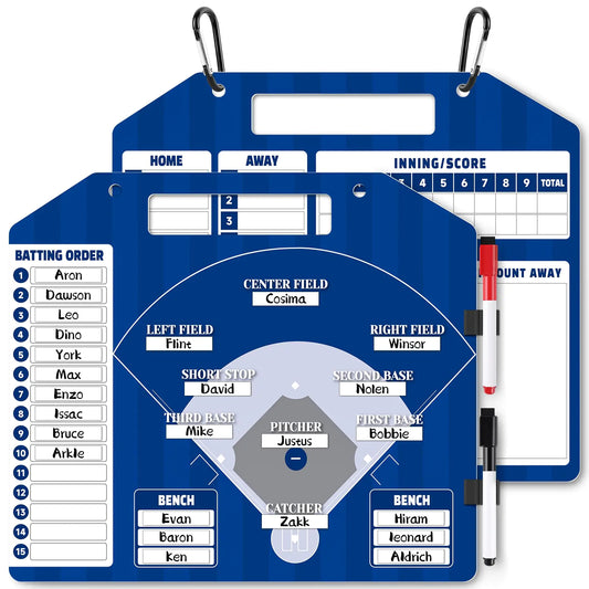 Erweicet Magnetic Baseball Lineup Board