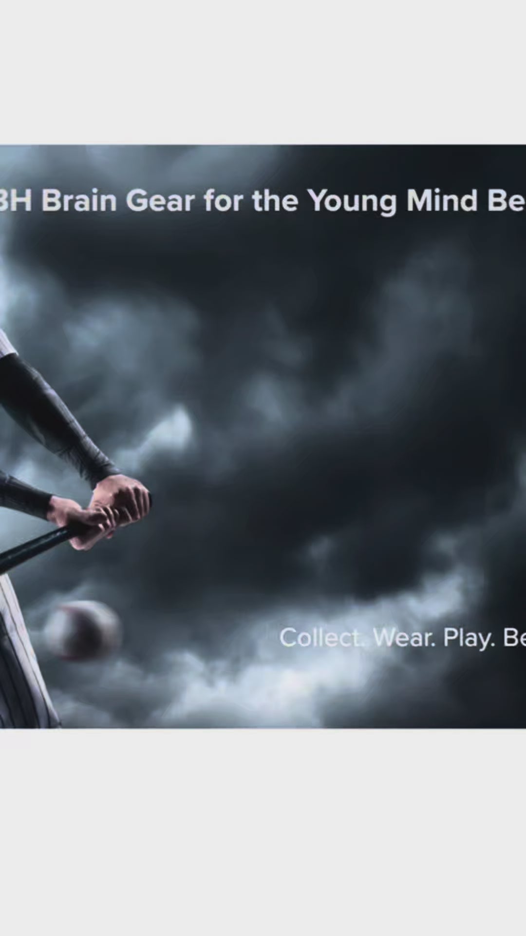 Load video: James introduces XBH Brain Gear and his love for baseball