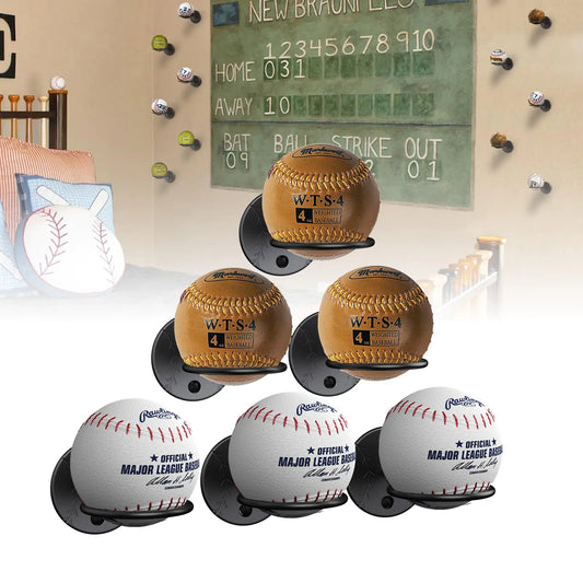 Wall Mount Baseball and Softball Holder